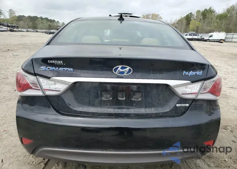 2013 Hyundai Sonata Hybrid Limited из США, поврежденный, VIN KMHEC4A42DA092228